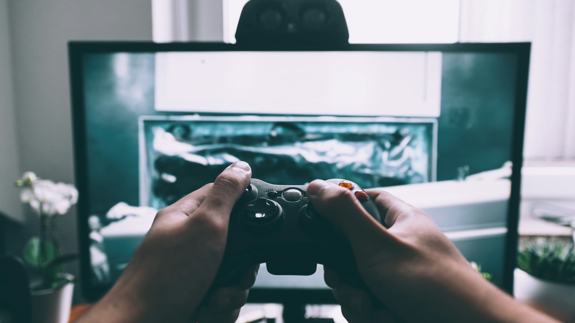 Players competing at the InstaLootHub esports studio